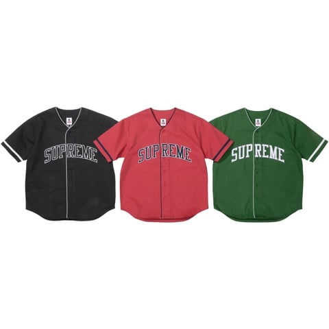 Supreme®/Timberland® Baseball Jersey - Supreme
