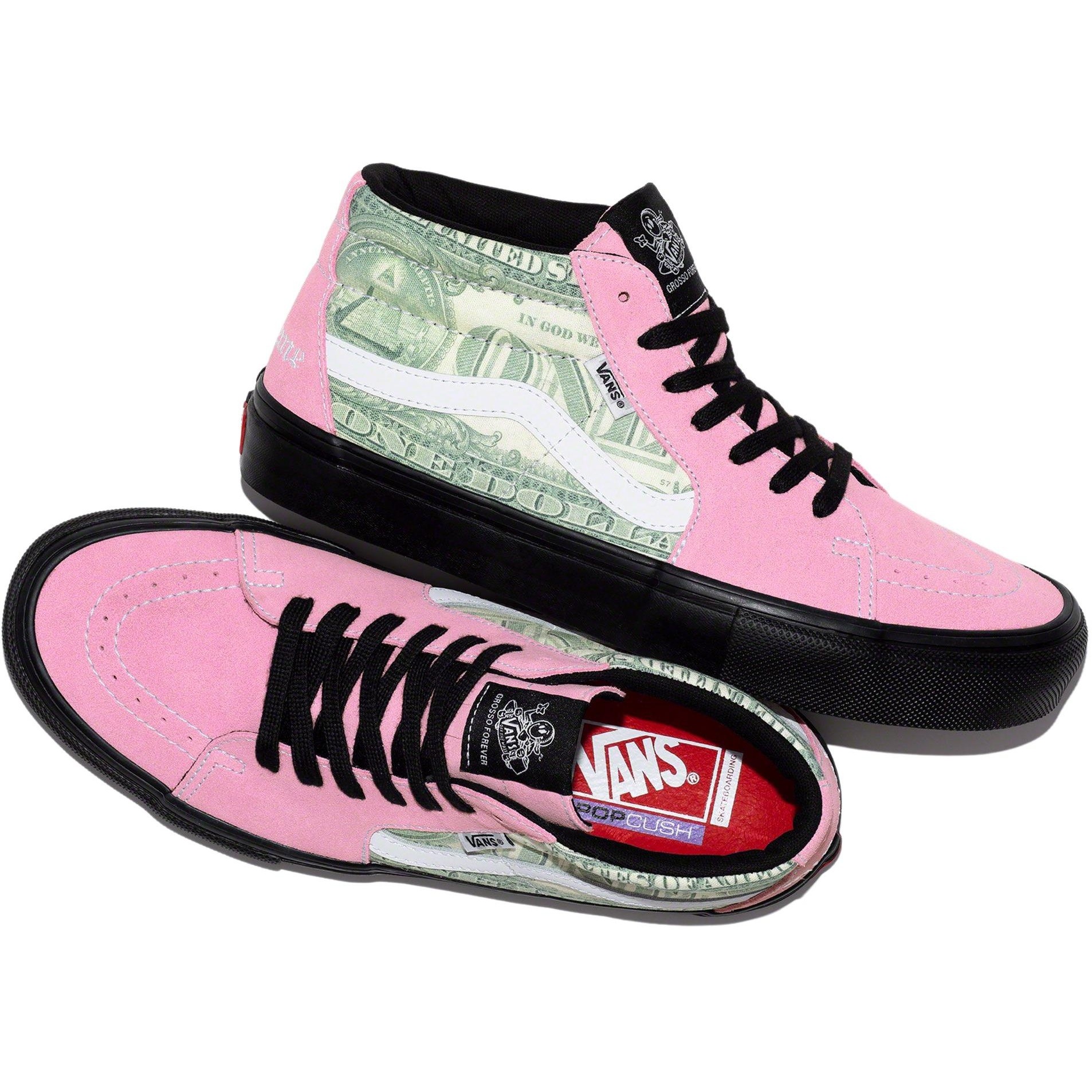 Supreme Supreme  Vans Dollar Skate Grosso Mid (SS23) - $110
