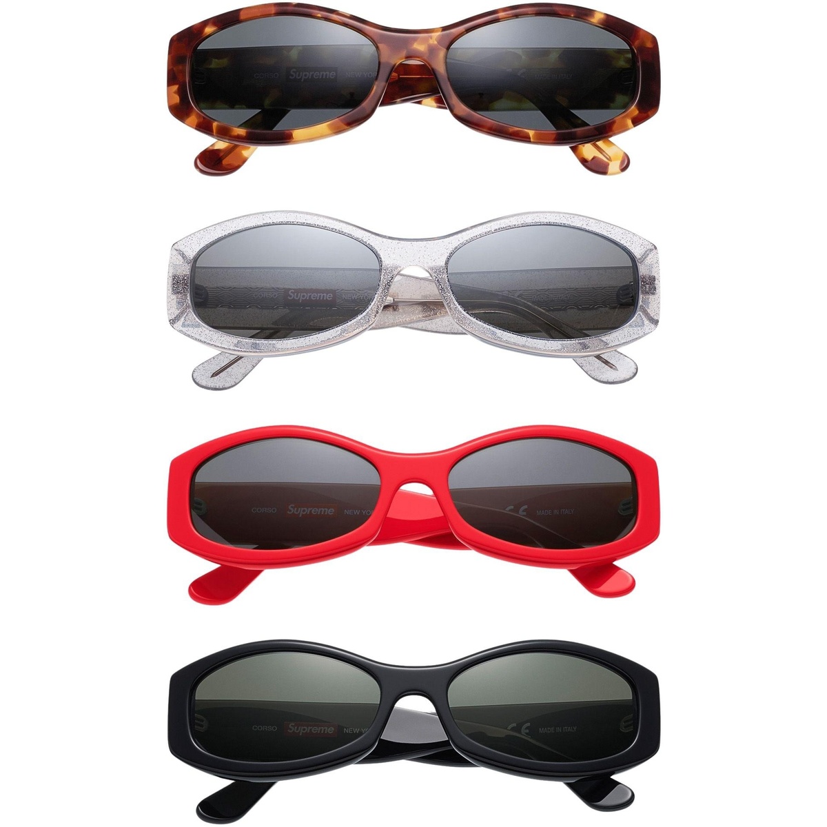 supreme corso サングラス23ss 鼈甲 Corso Sunglasses - spring/summer 2023 - Supreme