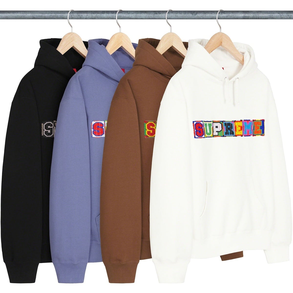 Beaded Hooded Sweatshirt - spring/summer 2023 - Supreme