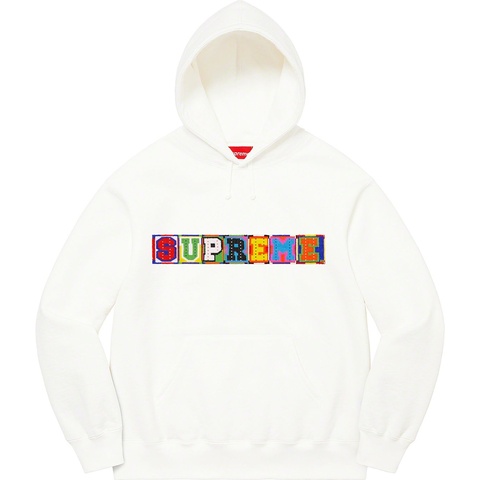 Supreme Beaded Hooded Sweatshirt - [hidden]