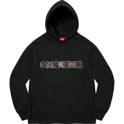 Beaded Hooded Sweatshirt - spring/summer 2023 - Supreme