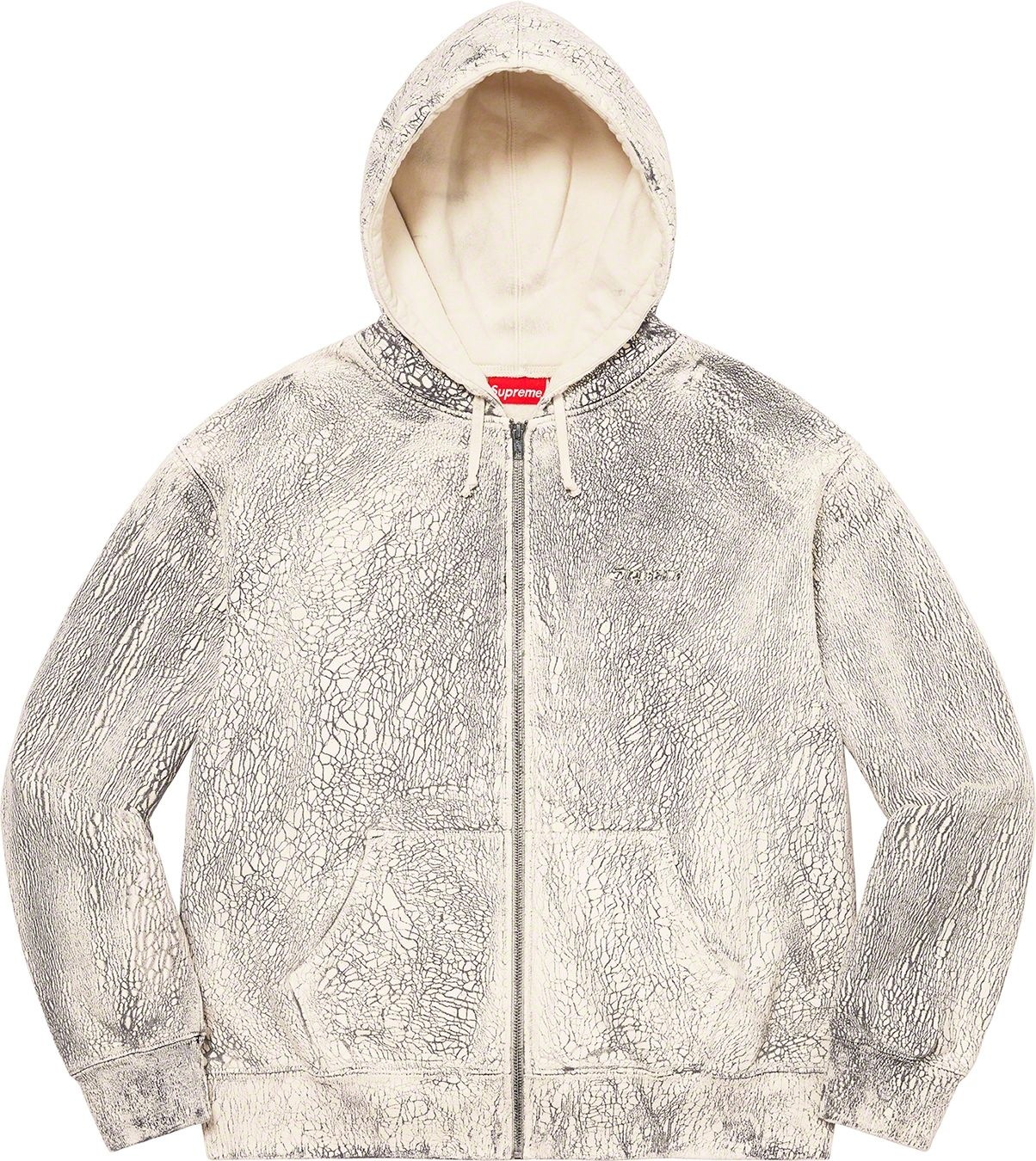 Supreme Crackle Zip Up Hooded Sweatshirt (SS23)