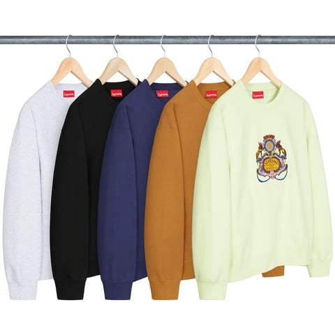 Supreme Crest Crewneck - $158.00