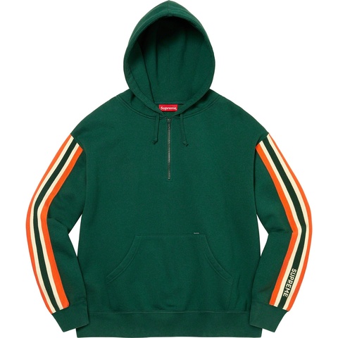 Half Zip Hooded Sweatshirt - spring/summer 2023 - Supreme