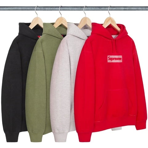 Inside Out Box Logo Hooded パーカー ボックスロゴ Inside Out Box Logo Hooded Sweatshirt - Supreme