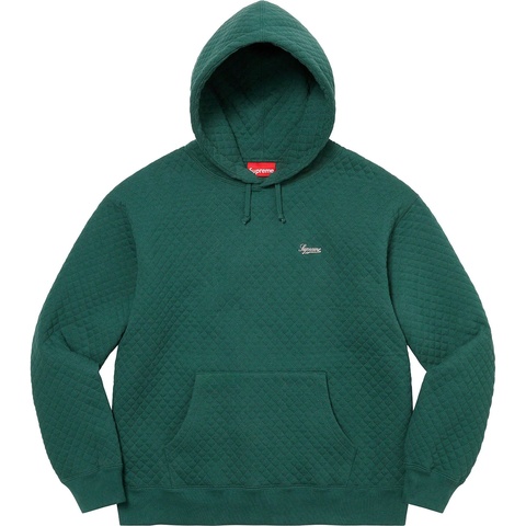Supreme Micro Quilted Hooded Sweatshirt - Colorway