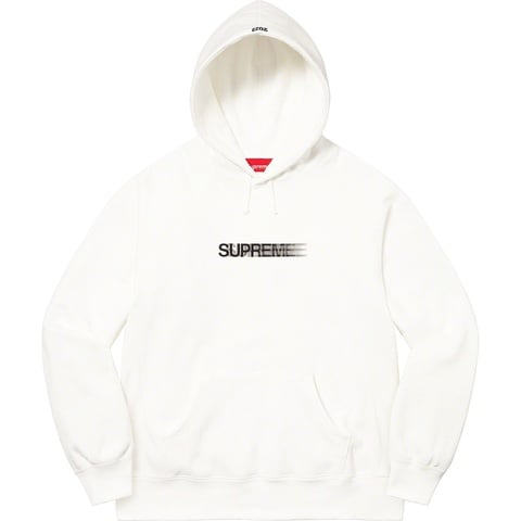 Motion Logo Hooded Sweatshirt - spring/summer 2023 - Supreme
