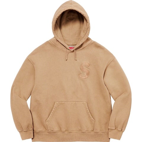 Overdyed S Logo Hooded Sweatshirt - Supreme