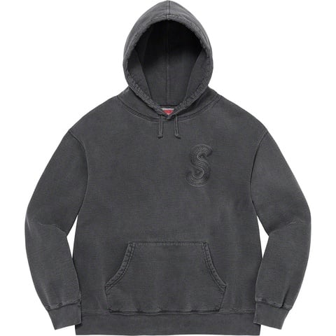 Overdyed S Logo Hooded Sweatshirt - Supreme