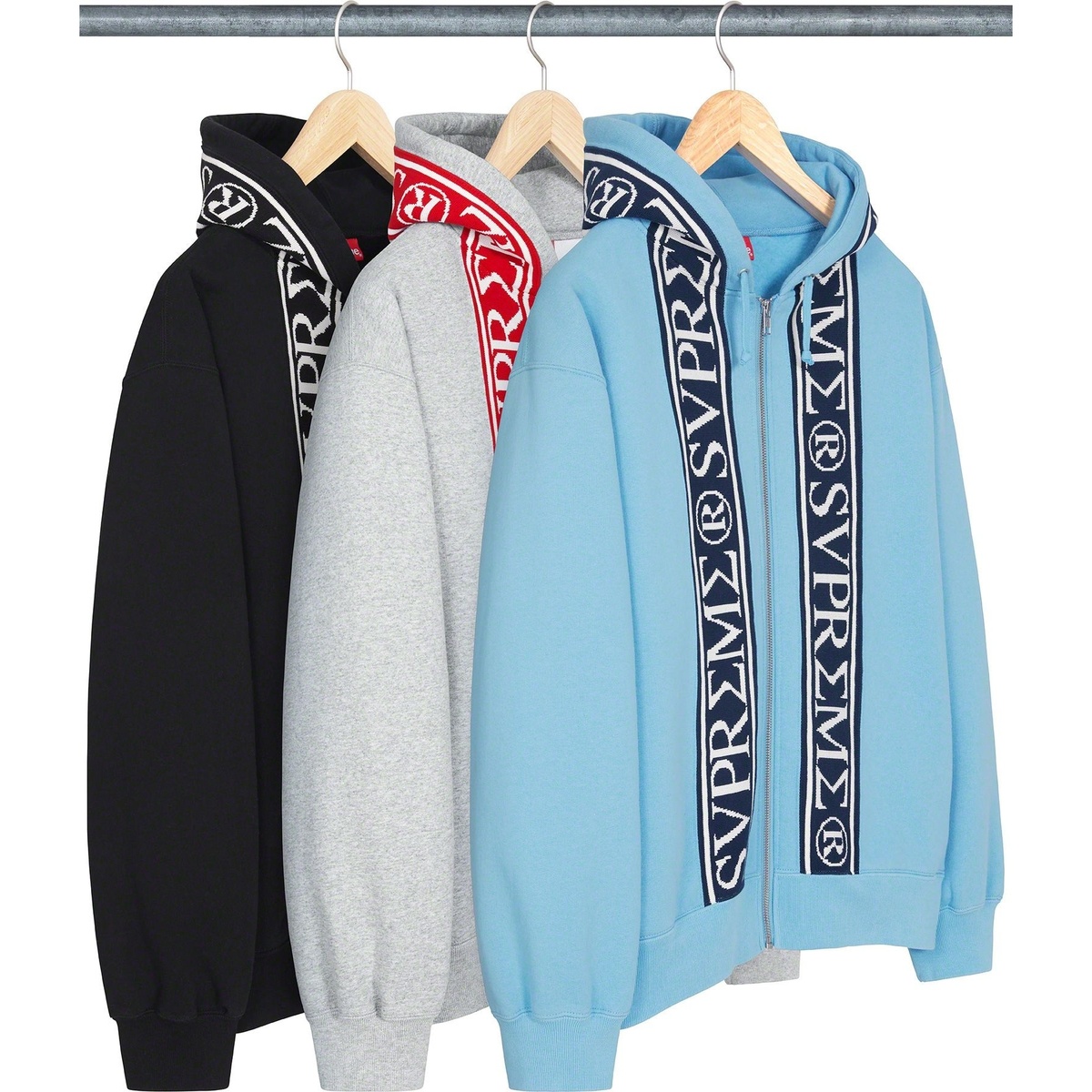 Roman Zip Up Hooded Sweatshirt - Supreme