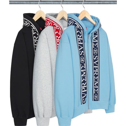 Roman Zip Up Hooded Sweatshirt - Supreme