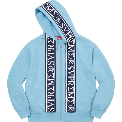 Supreme Roman Zip Up Hooded Sweatshirt - [hidden]
