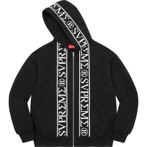 Supreme Roman Zip Up Hooded Sweatshirt - [hidden]