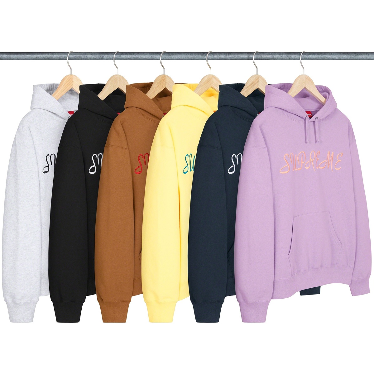 Script Hooded Sweatshirt - spring/summer 2023 - Supreme