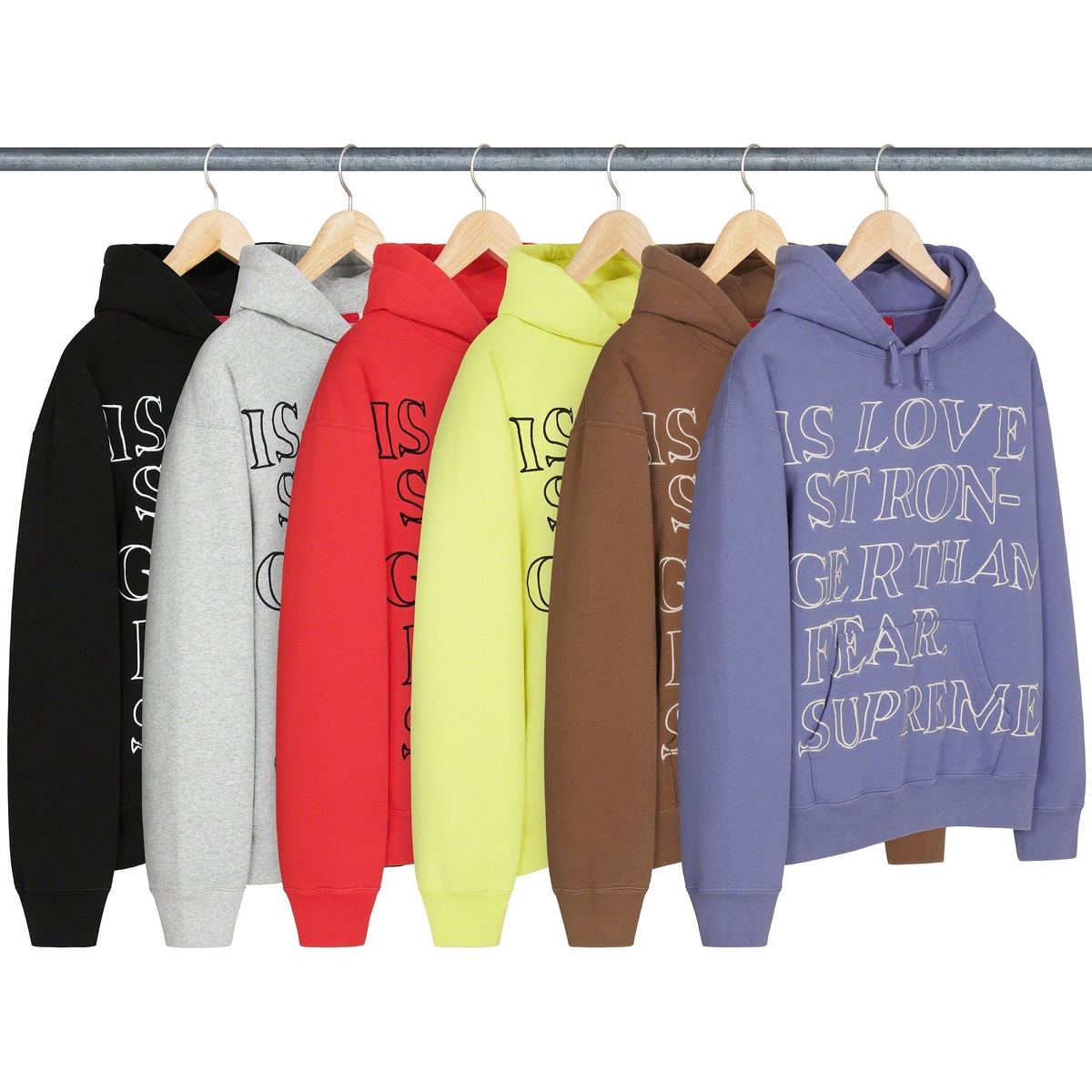 状態△Supreme Stronger Than Fear Hooded (M) Stronger Than Fear Hooded Sweatshirt - Supreme