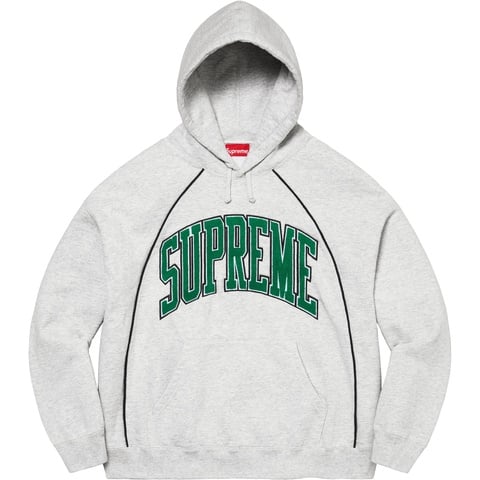 Supreme Boxy Piping Arc Hooded Sweatshirt - [hidden]