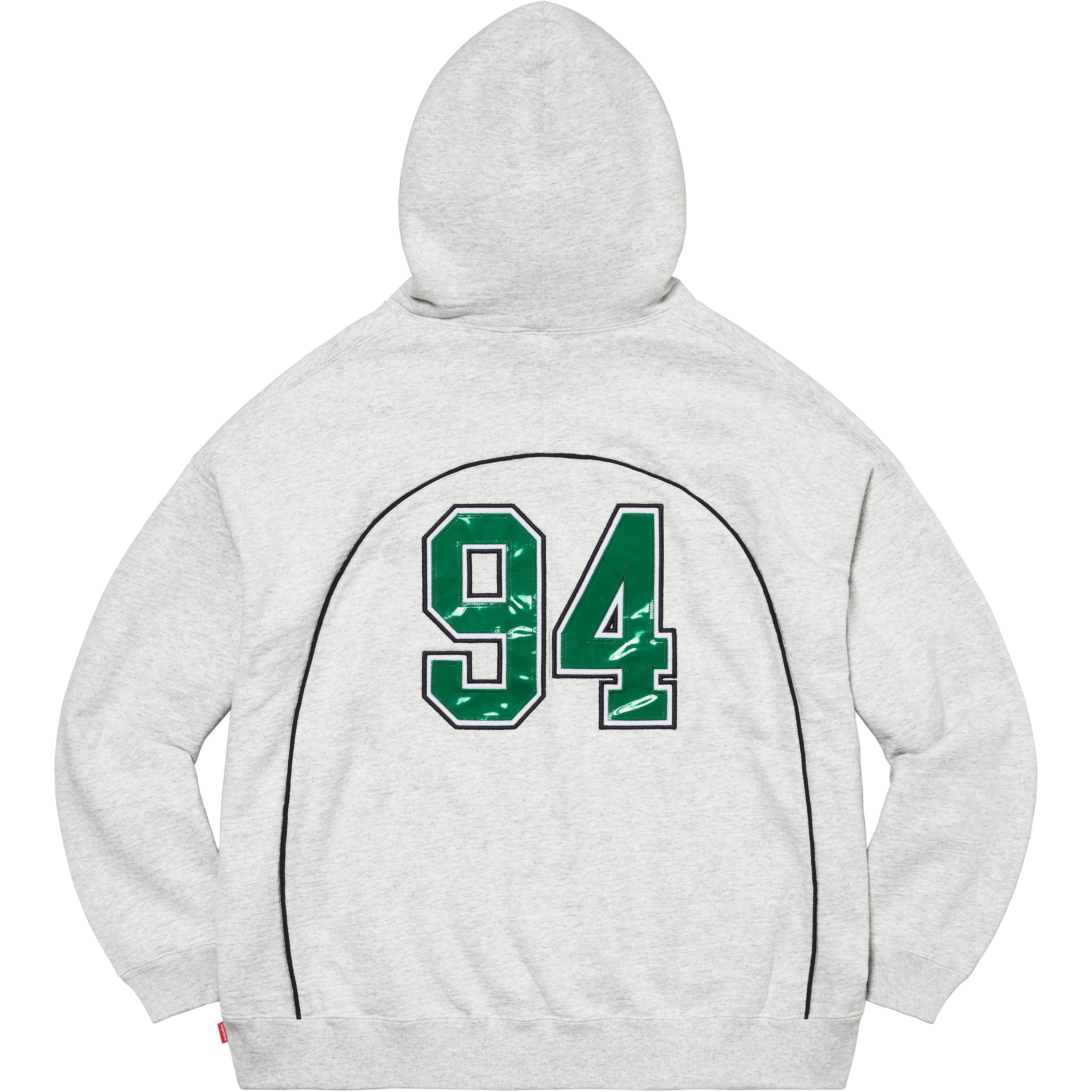 Supreme Boxy Piping Arc Hooded Sweatshirt (SS23) - [hidden] - $168