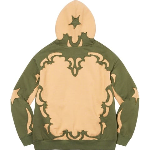 Western Cut Out Hooded Sweatshirt - Supreme