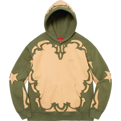 Western Cut Out Hooded Sweatshirt - Supreme
