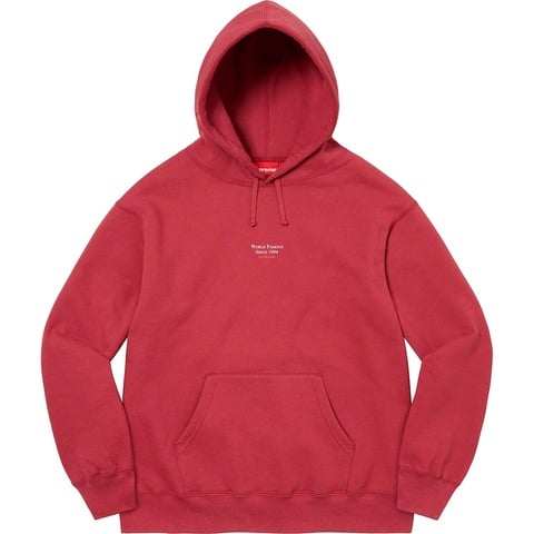 トップス Supreme 23SS WORLDWIDE HOODED SWEATSHIRT Supreme Worldwide Hooded Sweatshirt Ash Grey Men's - SS23 - US