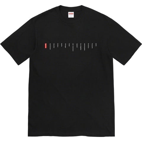 Supreme Location Tee - Colorway