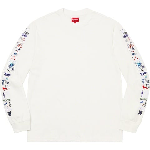 Supreme AOI Icons L/S Top - [hidden]