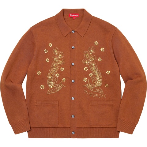 Supreme Beaded Appliqué Cardigan - Colorway