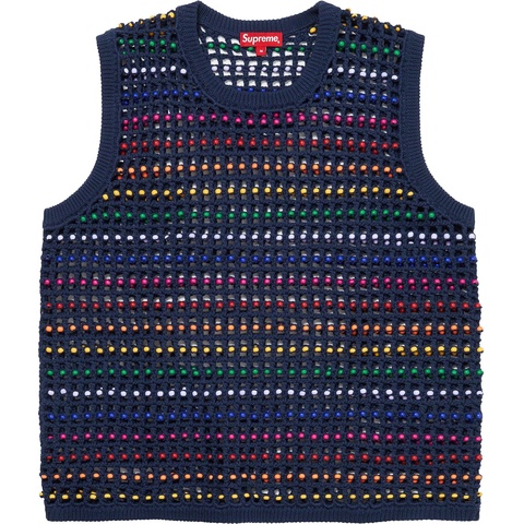 Beaded Sweater Vest - spring/summer 2023 - Supreme