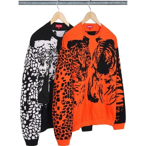 Big Cats Jacquard L/S Top - spring/summer 2023 - Supreme Big Cats Jacquard L/S Top - spring/summer 2023 - Supreme