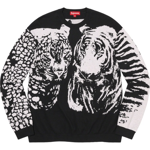 Big Cats Jacquard L/S Top - spring/summer 2023 - Supreme