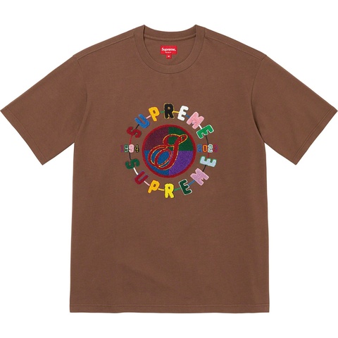 Chenille Crest S/S Top - spring/summer 2023 - Supreme