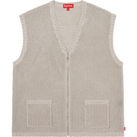 Dragon Zip Up Sweater Vest - spring/summer 2023 - Supreme