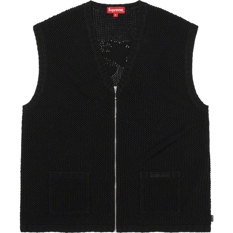 Dragon Zip Up Sweater Vest - spring/summer 2023 - Supreme