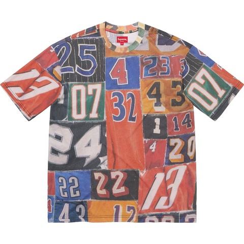 Supreme Jersey Collage S/S Top - [hidden]