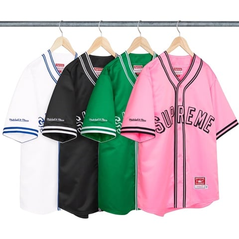 Supreme®/Mitchell & Ness® Satin Baseball Jersey - Supreme
