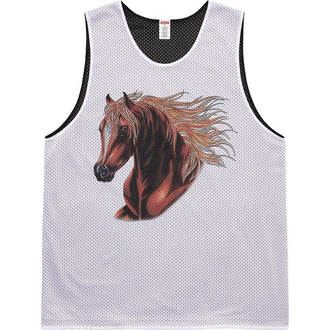 Mustang Reversible Basketball Jersey - Supreme