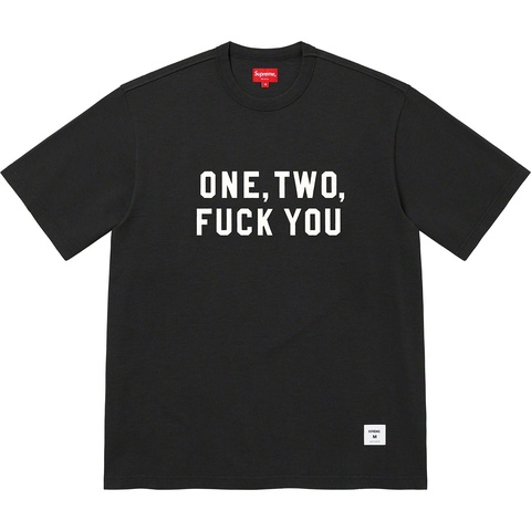 Supreme One Two Fuck You S/S Top - Colorway