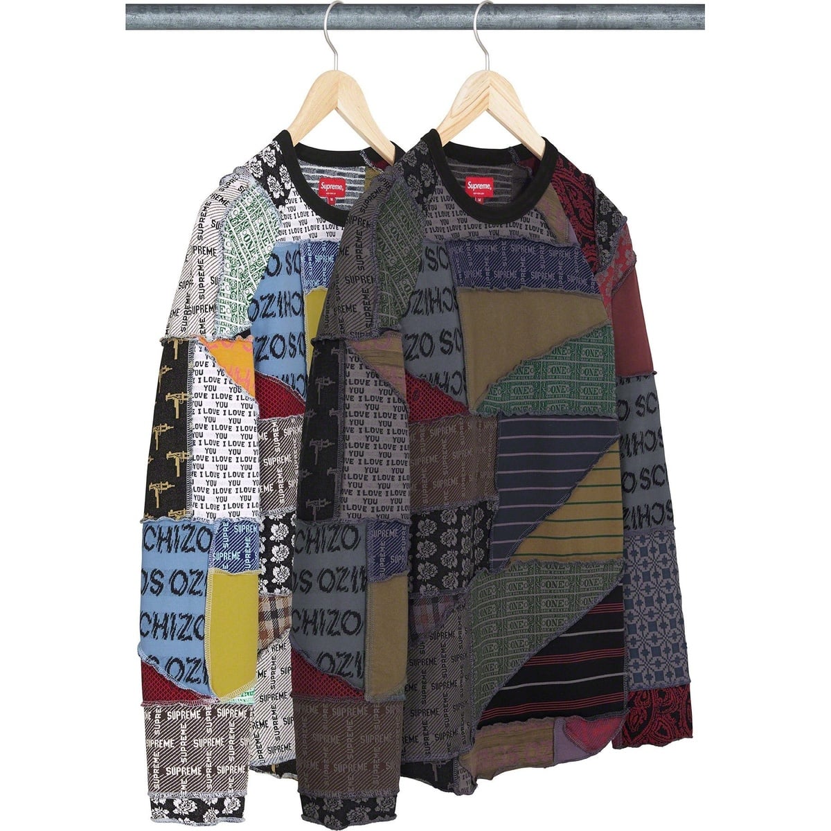Patchwork Jacquard L/S Top - SupremeCommunity