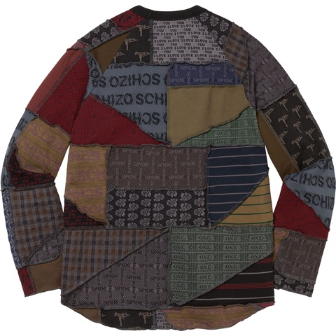 Patchwork Jacquard L/S Top - spring/summer 2023 - Supreme