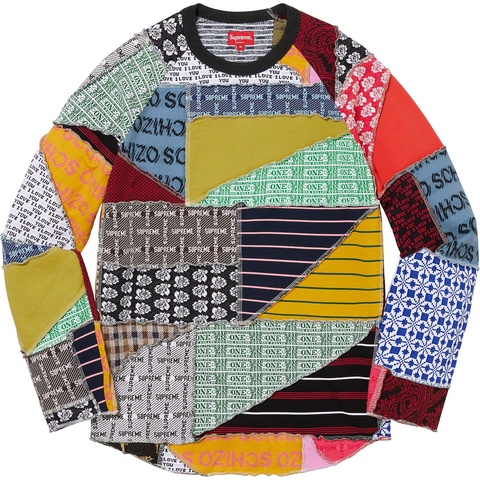 Supreme Patchwork Jacquard L/S Top - Colorway