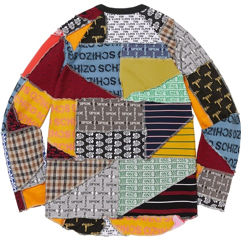 Patchwork Jacquard L/S Top - spring/summer 2023 - Supreme