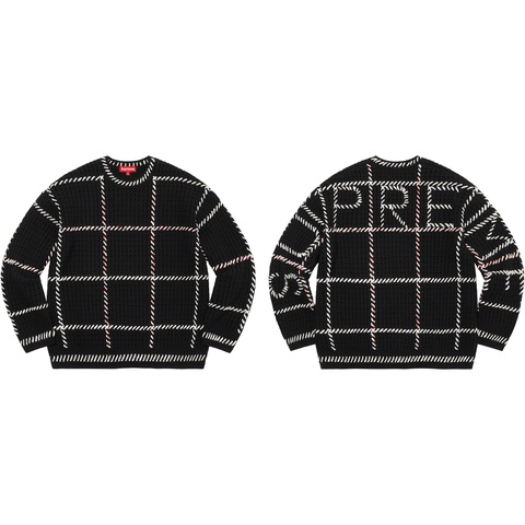 Quilt Stitch Sweater - spring/summer 2023 - Supreme