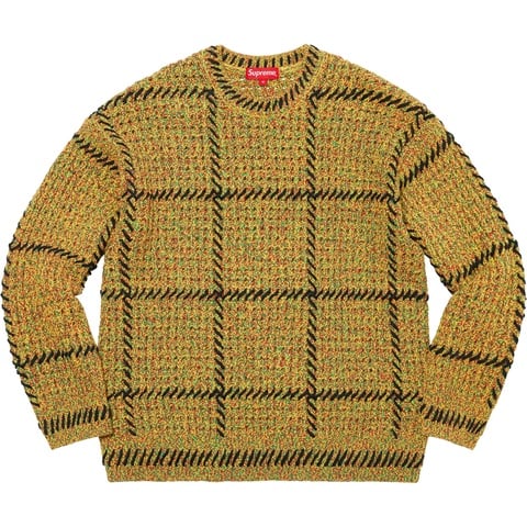 Quilt Stitch Sweater - spring/summer 2023 - Supreme