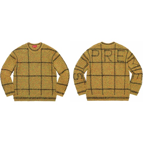 Quilt Stitch Sweater - spring/summer 2023 - Supreme