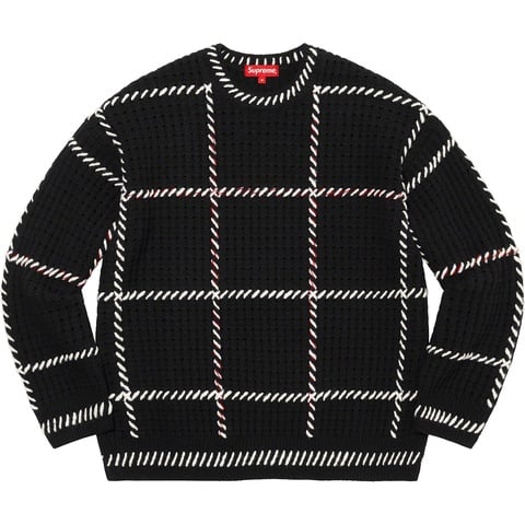 Quilt Stitch Sweater - spring/summer 2023 - Supreme