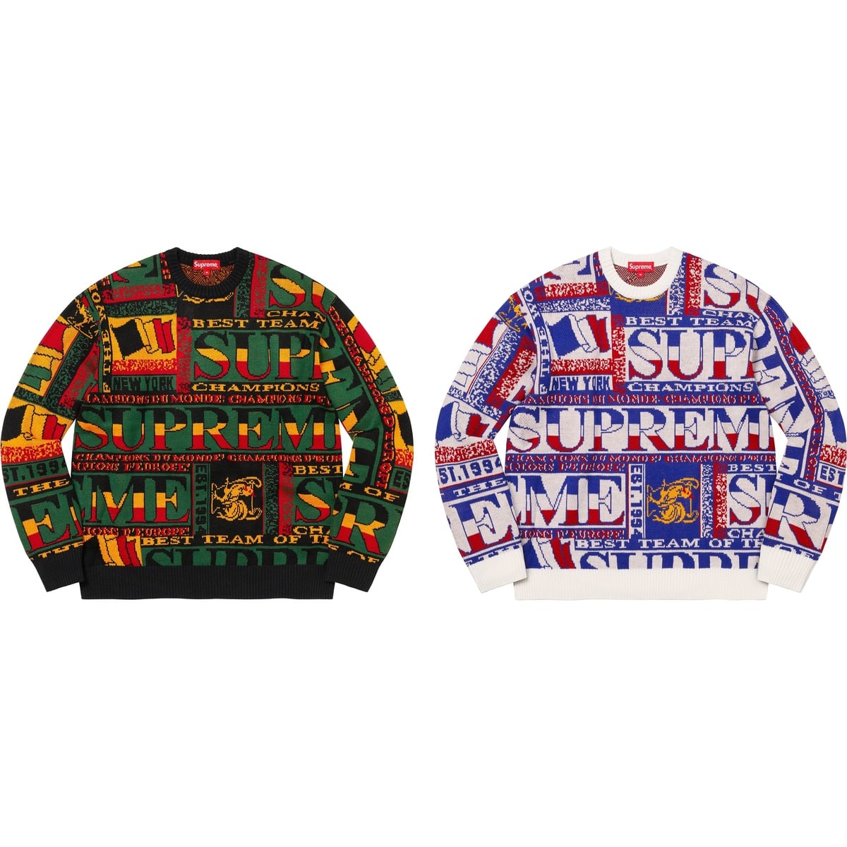 23ss Supreme ニットセーターXL レゲエScarf Sweater Scarf Sweater - spring/summer 2023 - Supreme