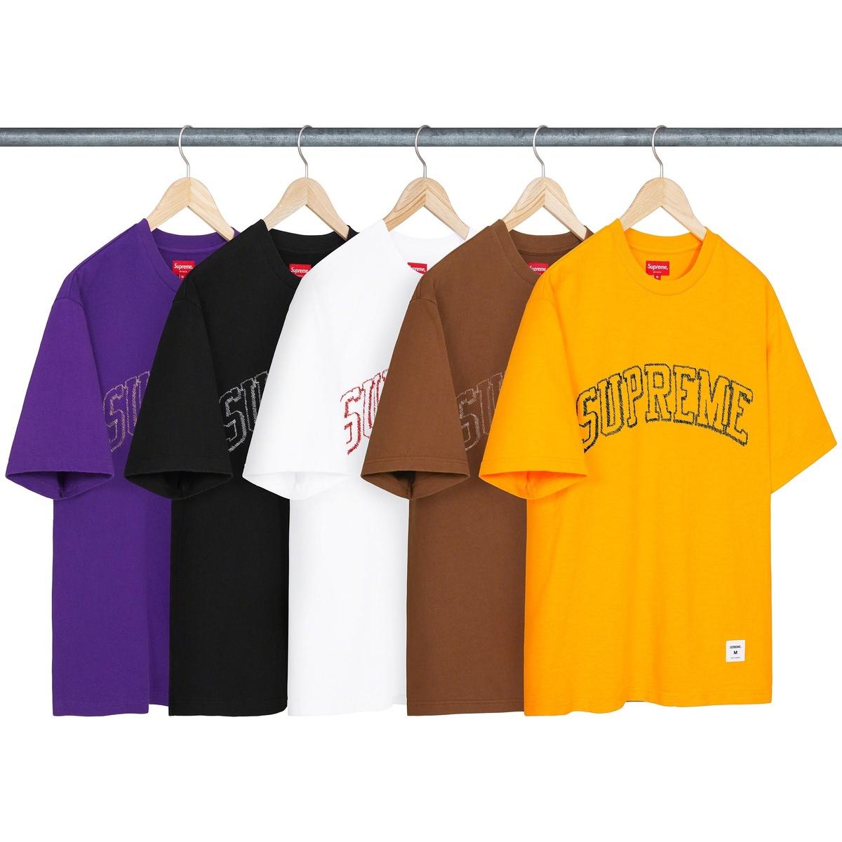 Supreme Sketch Embroidered S/S Top (spring/summer 2023) - $78.00