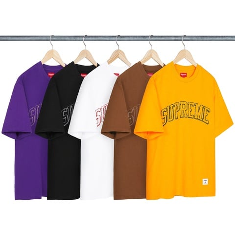 Supreme Sketch Embroidered S/S Top - $78.00