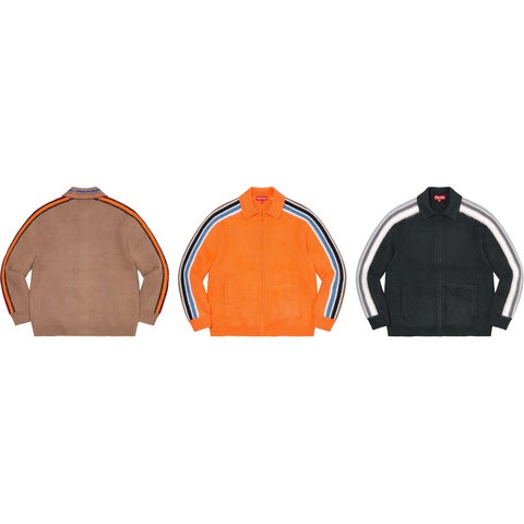 トップス Supreme Stripe Zip Up Sweater Sleeve Stripe Zip Up Sweater - spring/summer 2023 - Supreme